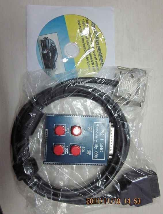 Obd разъем w211