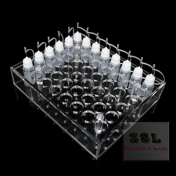 Glass Dropper Round Bottles Holder Hot Sale New Arrival Display Stand Acrylic Display Holder For
