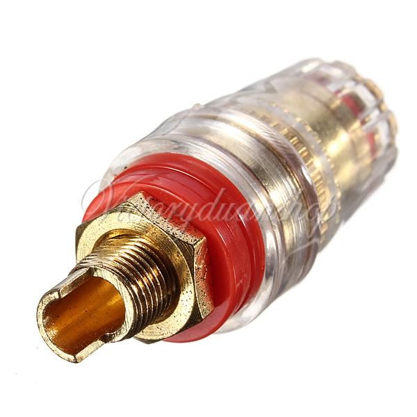 Amplifier Speaker Cable Terminal Binding Post Suitable for 4mm Banana Plug Socket Connector dandys1889375