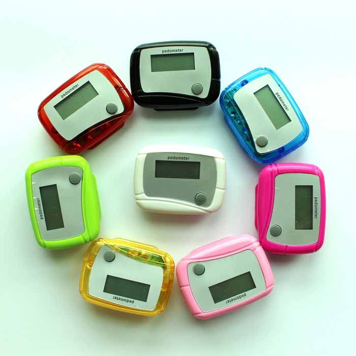 New Pocket LCD Pedometer Mini Single Function Pedometer Step Counter