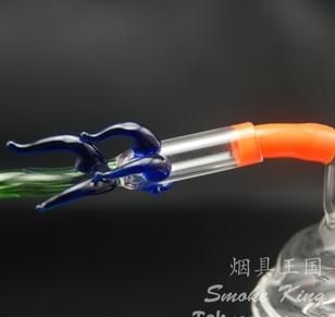 Stained Glass Dragon mouthpiece,glass hookah Accessories,glass pipe Accessories