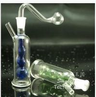 Wholesale Glass Pipes Glass Tube Glassers Burners Pipes Hookahs Glass Bongs Glass Mini Hookah diameter A variety of styles color random delivery