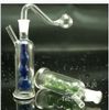 Glaspfeifen Glasrohr Glasser Brenner Pfeifen Wasserpfeifen Glasbongs, Glas-Mini-Shisha 2,5 Durchmesser, eine Vielzahl von Stilen, Farbe zufällige Lieferung