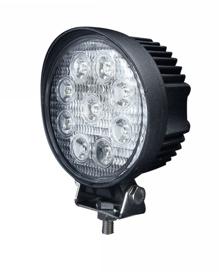 4 pçs 4quot polegada branco 4x4 suv trator trem ônibus spotflood 27w led luz de trabalho offroad nevoeiro luzes de trabalho lâmpadas headlig8065921