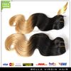 producto de la reina extensiones de cabello ombre brasileño onda del cuerpo ondulado trama del cabello humano t clolor ombre cabello 1430 pulgadas 3 unids / lote dhl envío gratis