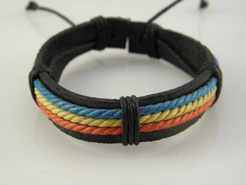 Stylish Genuine Leather Braid bracelets charm Wristband Hemp Bracelet Men's Handmade women New Arrival xmas gifts 