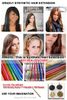 Grizzly Synthetische Rooster Feather Hair Extension Feathers Extensions 100pcs en 100 gratis kralen