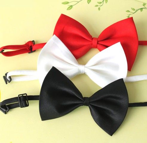 Hot Sales Dog Neck Tie Dog Bow Tie Cat Tie Supplies Pet Headdress adjustable bow tie
