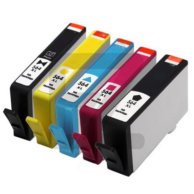 Compra Compatible HP 564 XL CHIPPED Cartucho De Tinta Para Photosmart 5510  5515 5520 5524 6510 C6380 Impresoras Barato | Entrega Rápida Y Calidad |  Es.Dhgate