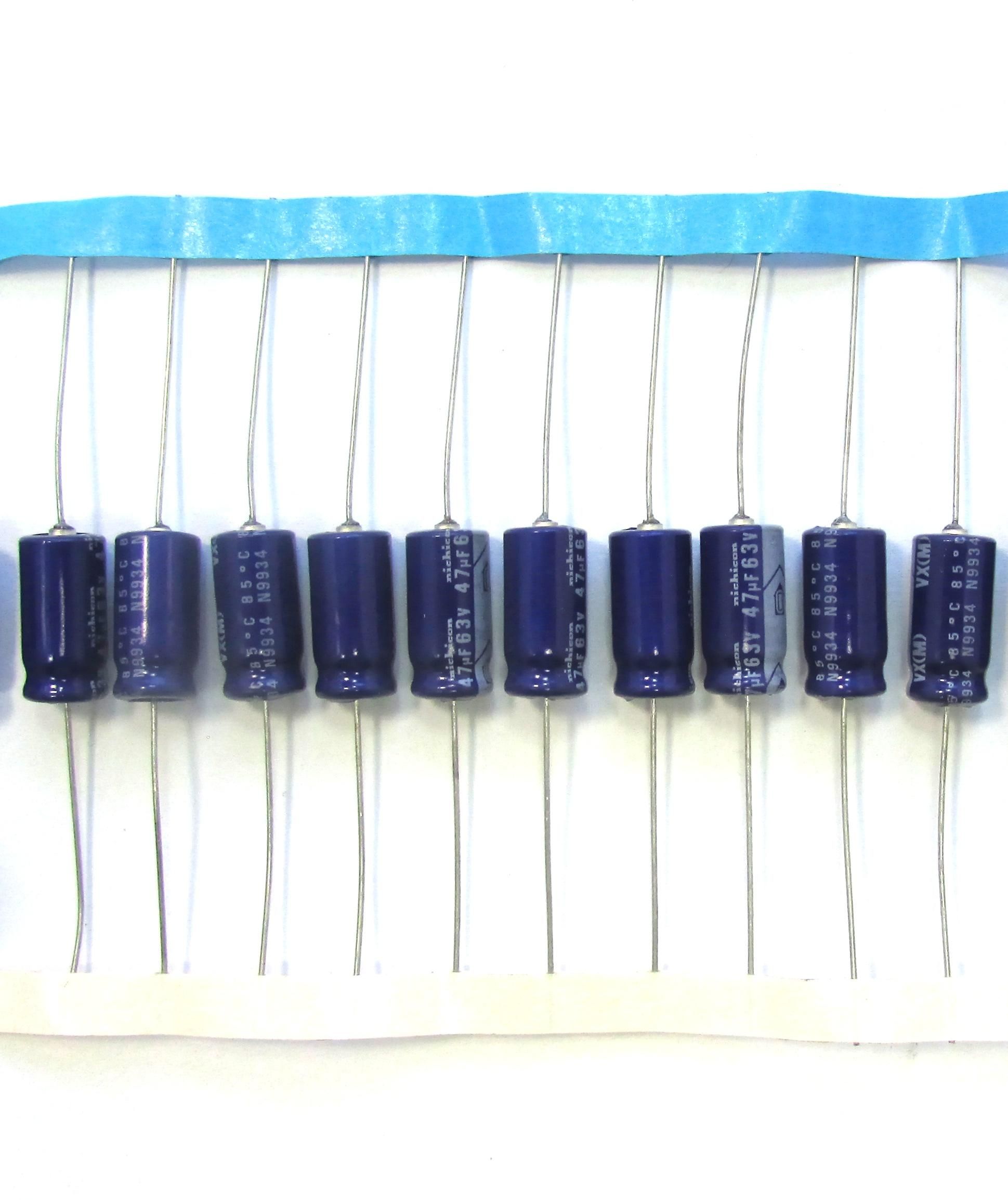 Tattoo Machine Coil Core Capacitor 63v 47uf Tattoo Gun Accessories