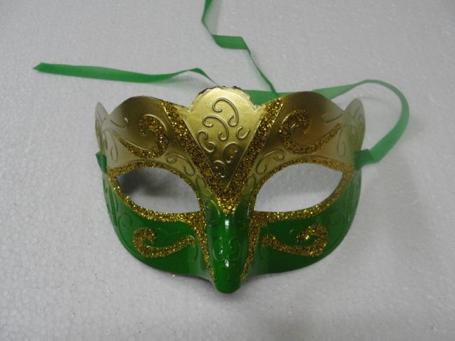 100 stks / partij Promotie Selling Party Masker Nieuwe Bruiloft Gift Gouden Mode Venetiaanse Maskerade Party Supply Hallween Prop Gratis verzending