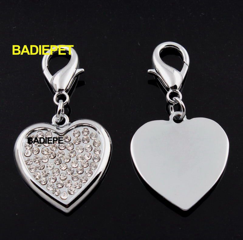 Swarovski crystal dog id tags westfeeds