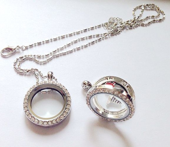 Buy Cheap Lockets In Bulk From China Dropshipping Suppliers, 25mm Silve