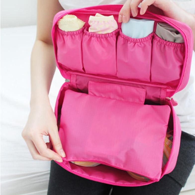Underwear Storage Bags Bras Bags Panties Socks Storage Case Waterproof Travel Portable Storage Box & Bra Case 