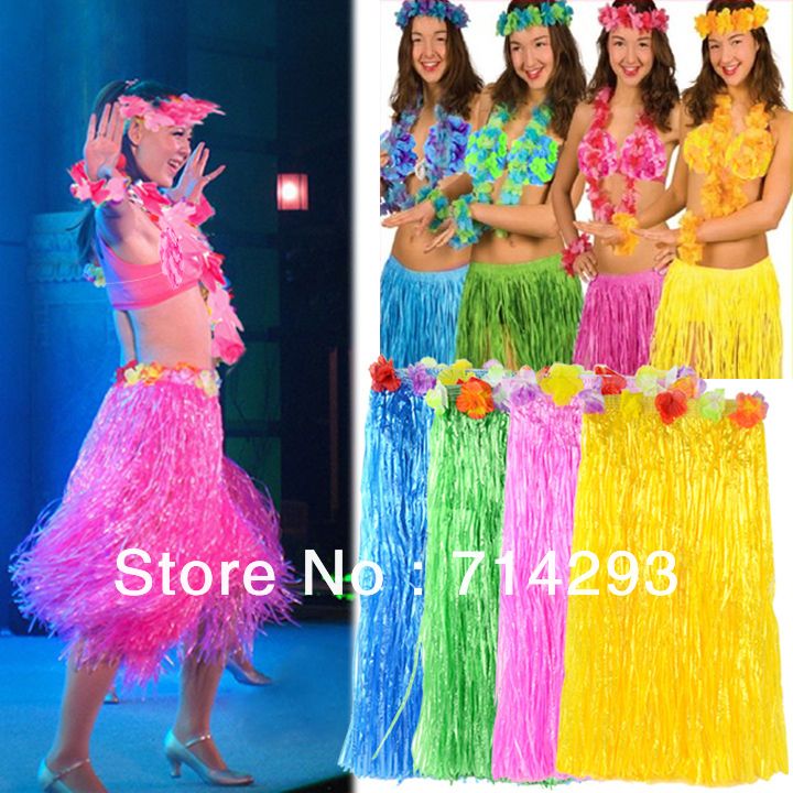 Details about / 10//25//50 Pcs Long Hawaiian Flower Hula Lei Leis Beach Costume Party Dance 105cm