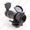 Drss High Quality QD FTS 3X Magnifier Scope For Hunting With Two Lens Cover Black(DS5038A)