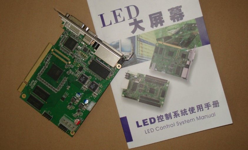 spedizione gratuita LINSN LED studio 802 sistema di controllo 1 scheda di invio sd802D + 1 scheda di ricezione RV908 display a LED a colori