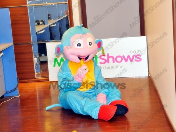 Wholesale Blue Boots Monkey Costume, Blue Monkey Adult Cartoon Mascot Costume Teen Halloween Costumes Carnival Costumes From Mascotshows, $195.27
