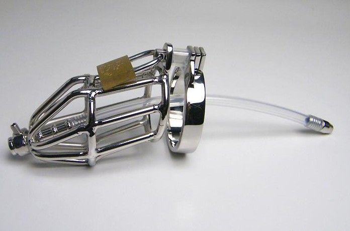 stainless steel chastity