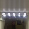 LED Crystal Bathroom Wall lamp Modern Luxury Powerful Bright Bright Mirror Front Bracket Light Corridor Washroom Sconces