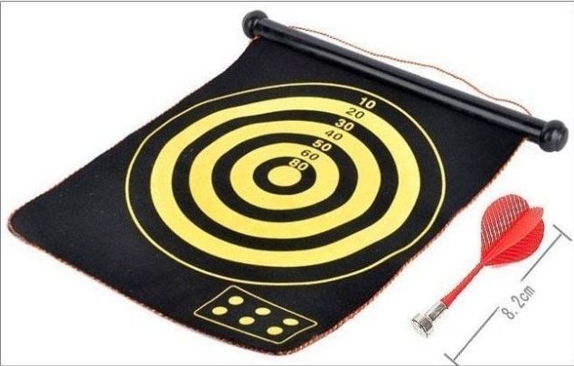 Safety magnetic dart board darts sided flocking / target children's paternity suit Hot snapped six dart in
