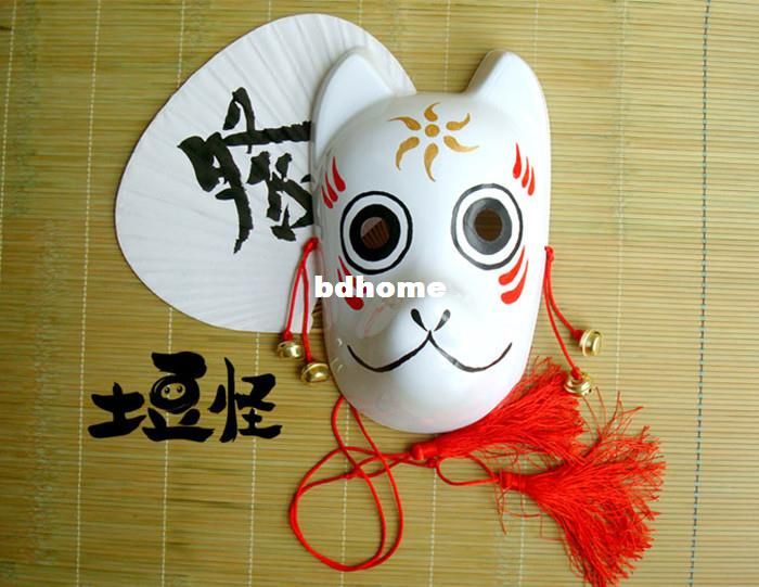 Hotarubi No Mori E Gin Hand Printed Anime Cosplay Mask