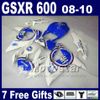 طقم هدية للدراجات النارية لسوزوكي 08 09 10 GSX-R 600/750 K8 2008 2009 2010 GSXR 750 GSXR 600 ABS Fairings