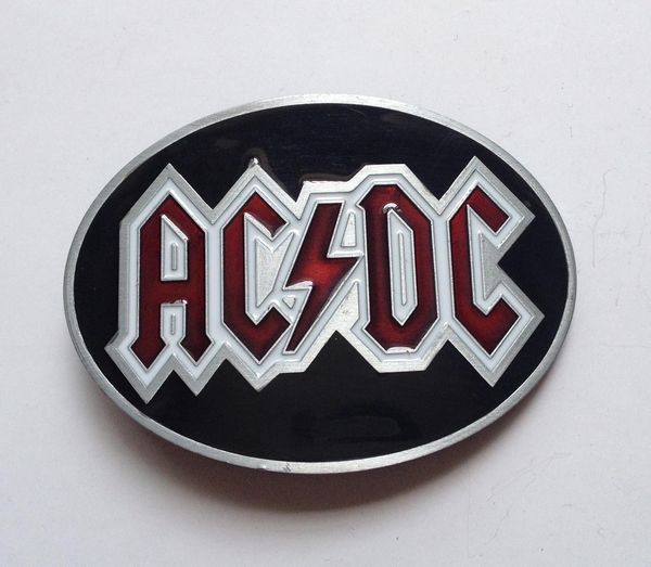

ACDC пряжки ремня с оловянной отделкой SW-B1088 подходит для 4 см wideth пояса с непрерывно
