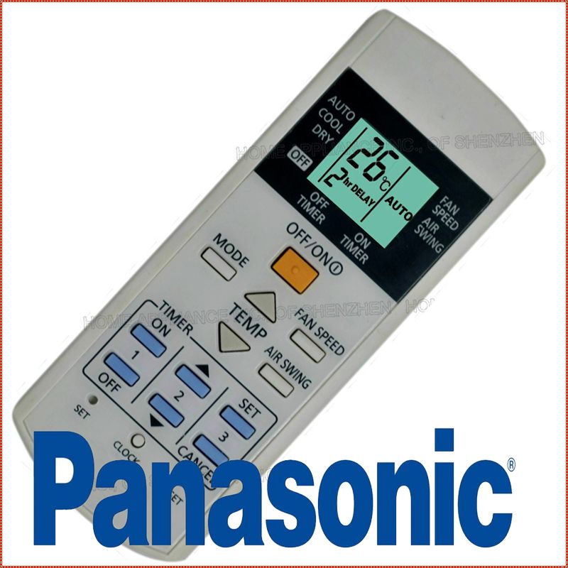 Panasonic Air Conditioner Remote Control A75C3623 Air Conditioning
