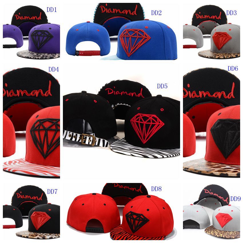 Diamond Snapbacks Hats Snapback Hats Caps Men Women Hot Sale Snapbacks