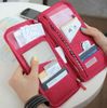 Nouveau passeport de voyage porte-carte d'identité sac cosmétique couverture portefeuille sac à main organisateur cas pour iphone 4s 5s pour Samsung s3 s4 s5 8 couleurs