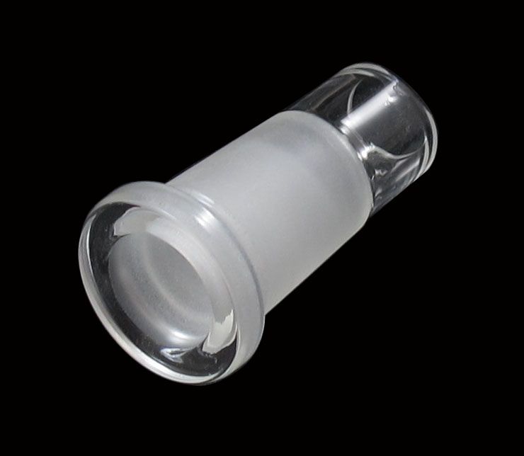 man (18,8 mm) vrouw (14,5 mm) glazen adapter reducer