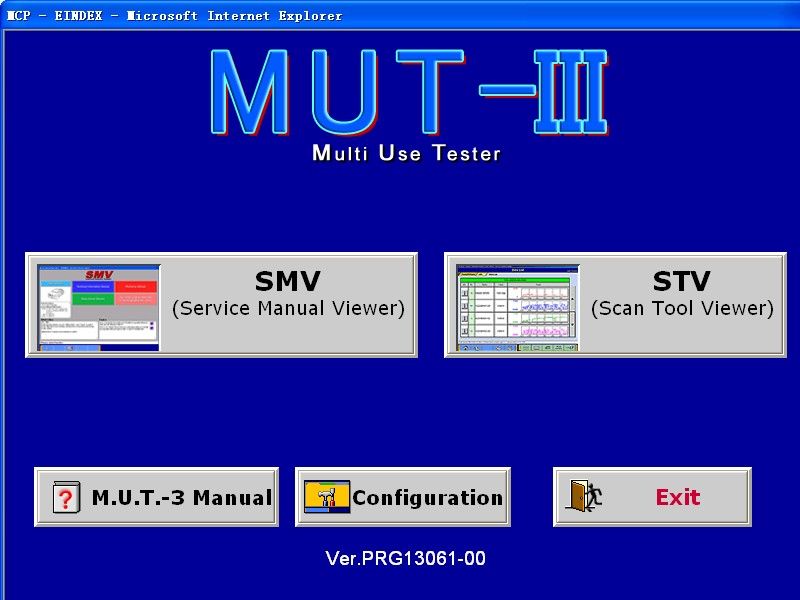 Mitsubishi Mut 3 Car Diagnostic Scan Tool Mut 3 Automotive Tool MUT3