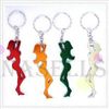 hot alloy sexy girl fish bike Motorcycle bottle opener keychain car key ring key chain advertising wedding gift keychains