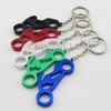 hot alloy sexy girl fish bike Motorcycle bottle opener keychain car key ring key chain advertising wedding gift keychains