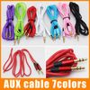 Câble auxiliaire câble auxiliaire 3.5mm mâle à mâle câble o 1.2M câble d'extension de voiture stéréo pour appareil numérique 100 pièces/up1195849