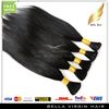 Hair Bulks 100% Indian Unprocessed Hair for braiding bulk no attachment Natural Black Silky Straight Human Hairs Without Weft