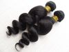 brazilian human virgin remy loose wave hair weft natural black unprocessed baby soft wavy hair extensions 100g/bundle