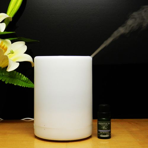 Diffusore di aromi ad ultrasuoni Elettrodomestici che cambiano colore 300ML Aromaterapia Umidificatore d'aria Purificatore di luce notturna Diffusori di spegnimento automatico