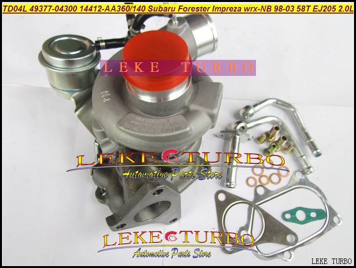 Turbo-cartridge Chra Core TD04HL-13T 49377-04300 14412-AA360 14412-AA140 Turbocharger voor Subaru Forester; Impreza WRX-NB 98- 58T EJ205 2.0L