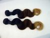 Blond noir blond # 1b / # 4 / # 27 Ombre cheveux péruviens tissage vague de corps ombre extensions de cheveux vierge péruvienne OMBRE HAIR ombre vierge trame de cheveux