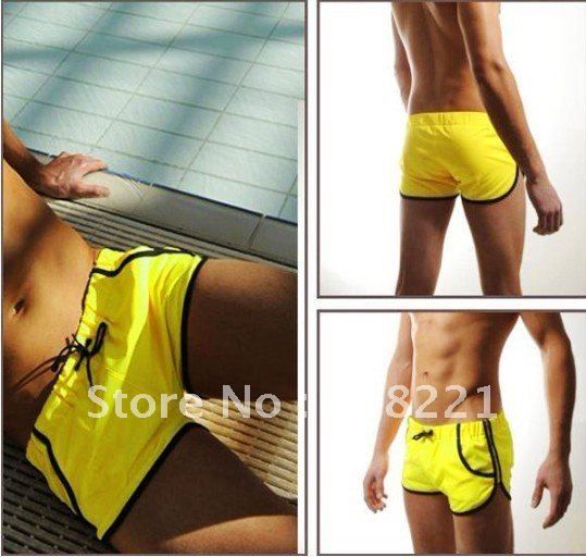 mens super short swim trunks