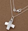 Nouveau bijou de mode d'arrivée 6 styles différents 20pcs / lot 925 Silver Pendant Charms O Chains Collier 18inch Hot Scripture GRATUITE4188398