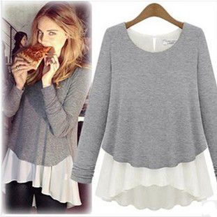 blusas sueltas mujer