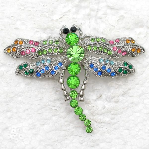 

Wholesale Fashion Brooch Rhinestone Dragonfly Pin brooches C101645