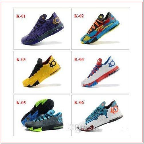 Mens Basketball Shoes Sports Shoe KD VI 