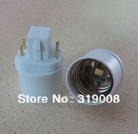 Wholesale G24q to E26 bulb adapter pin gx24q to e26 base adaptor converter