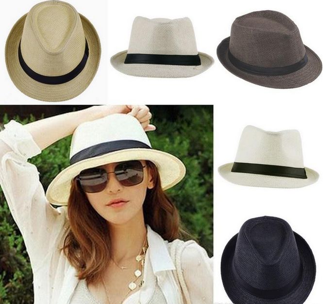 female panama hat