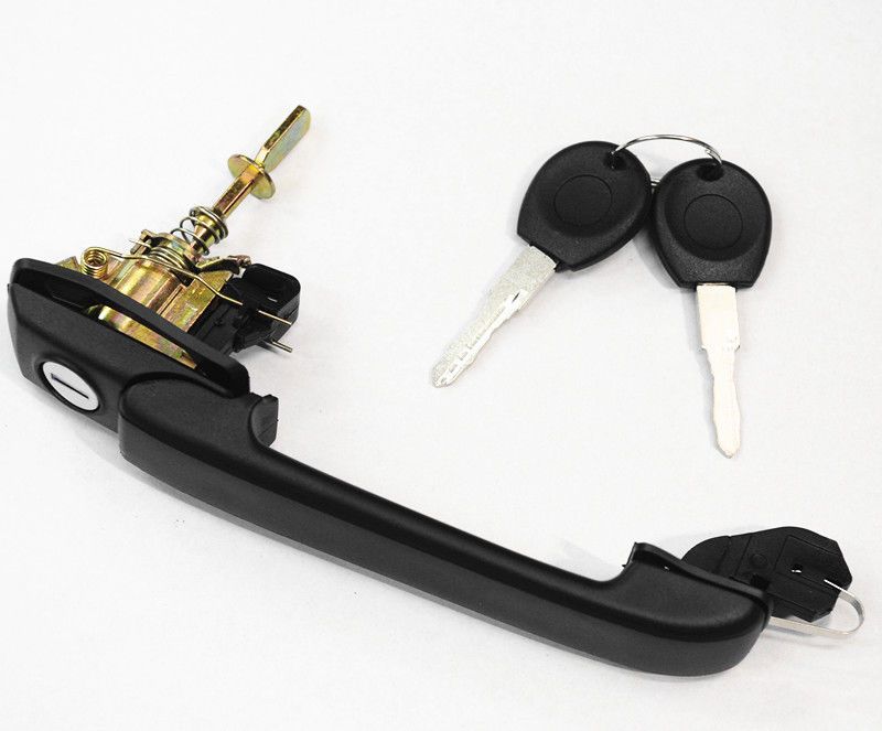 2019 New Front Door Handle With Lock & Keys For VW Jetta Golf MK3 Right