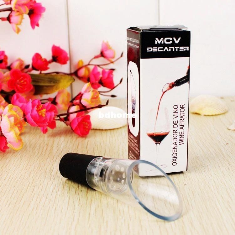 MCV Wine Decanter Set Aerator & Pourer With Air Intake Filter In Retail
